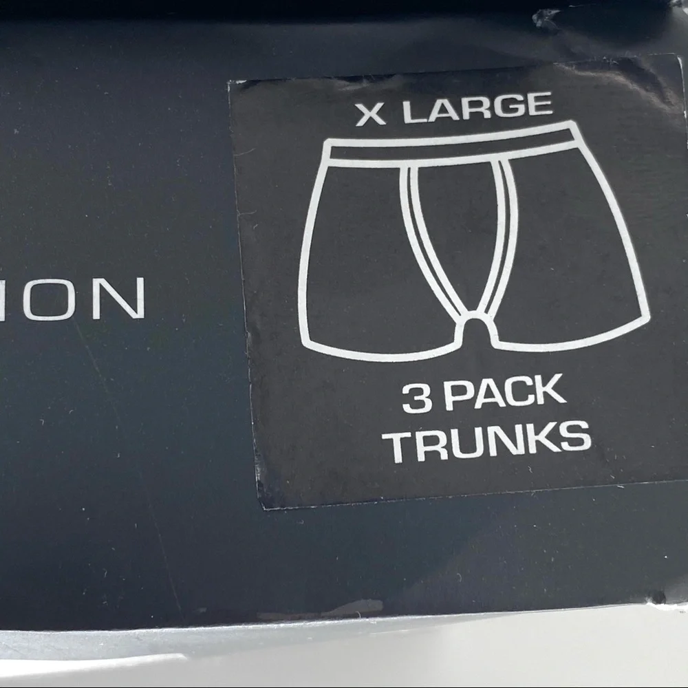 French Connection Men's 3 Pack Organic Trunks - XL